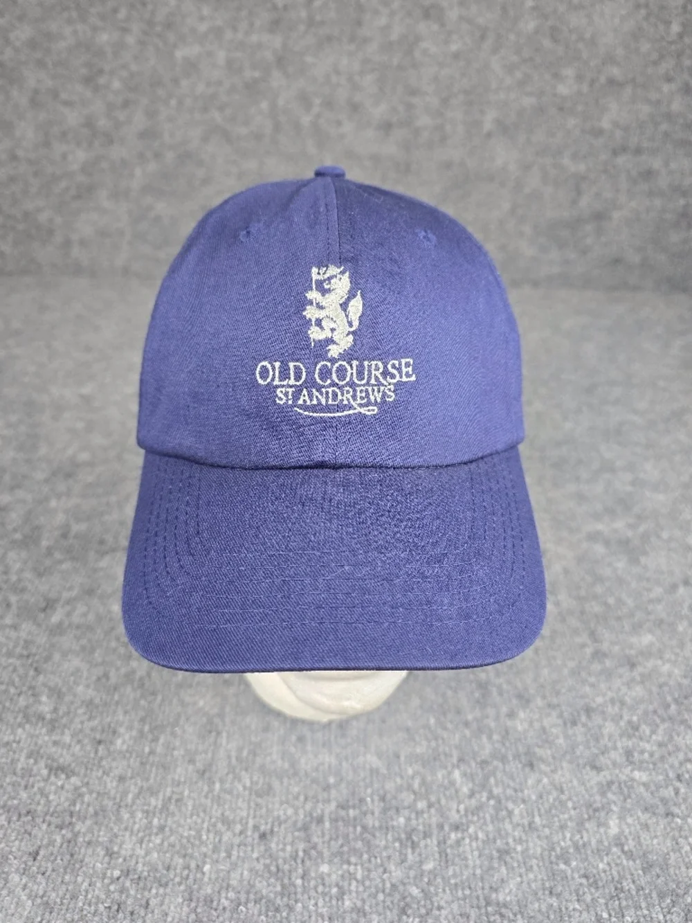 Official Old Course St Andrews Scotland Golf Hat Blue Icon Renfrew Cotton Dad
